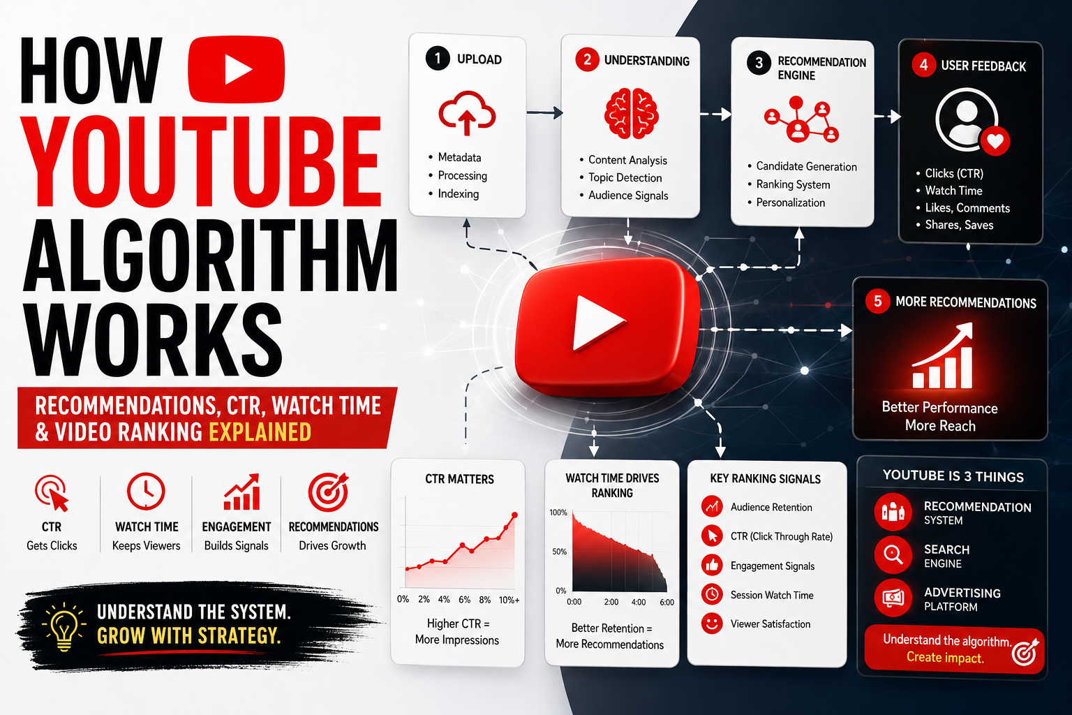 How YouTube Algorithm Works
