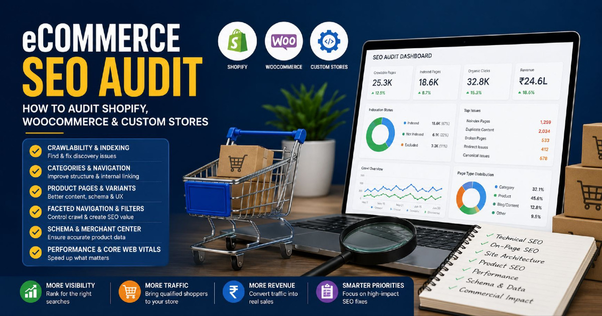 eCommerce SEO Audit: How to Audit Shopify, WooCommerce & Custom Stores
