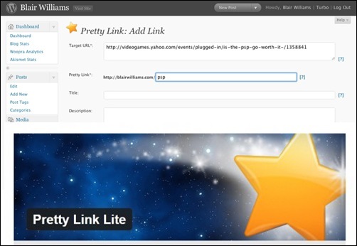 Pritty Link WordPress Plugin