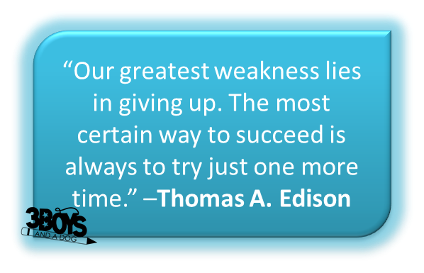 Weakness Lies in Giving up