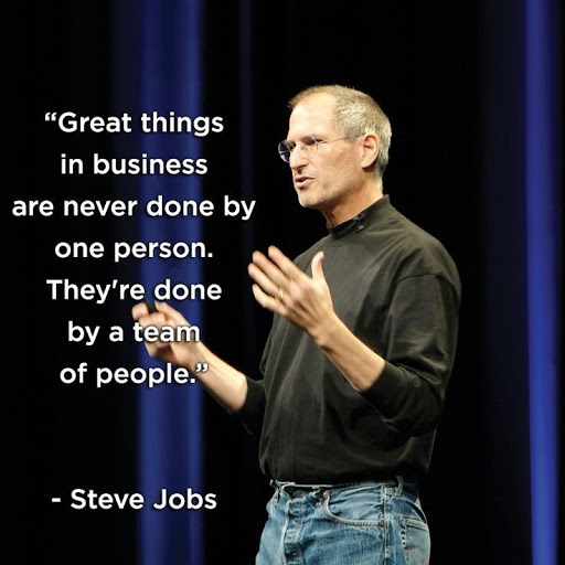 Steve Job Quotes on Great team work