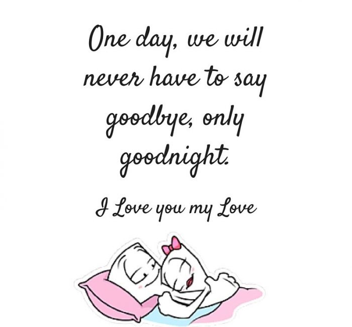Good night messages for girlfriend and boyfriend