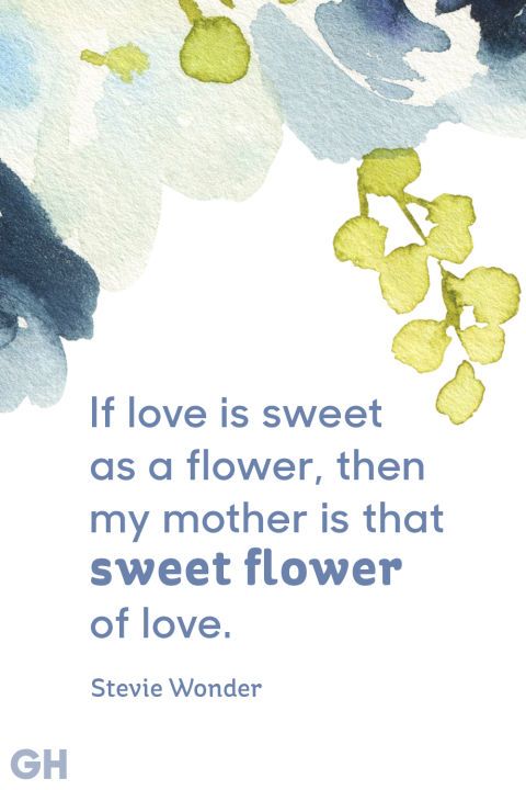 Sweet & flower - Mothers Day quotes
