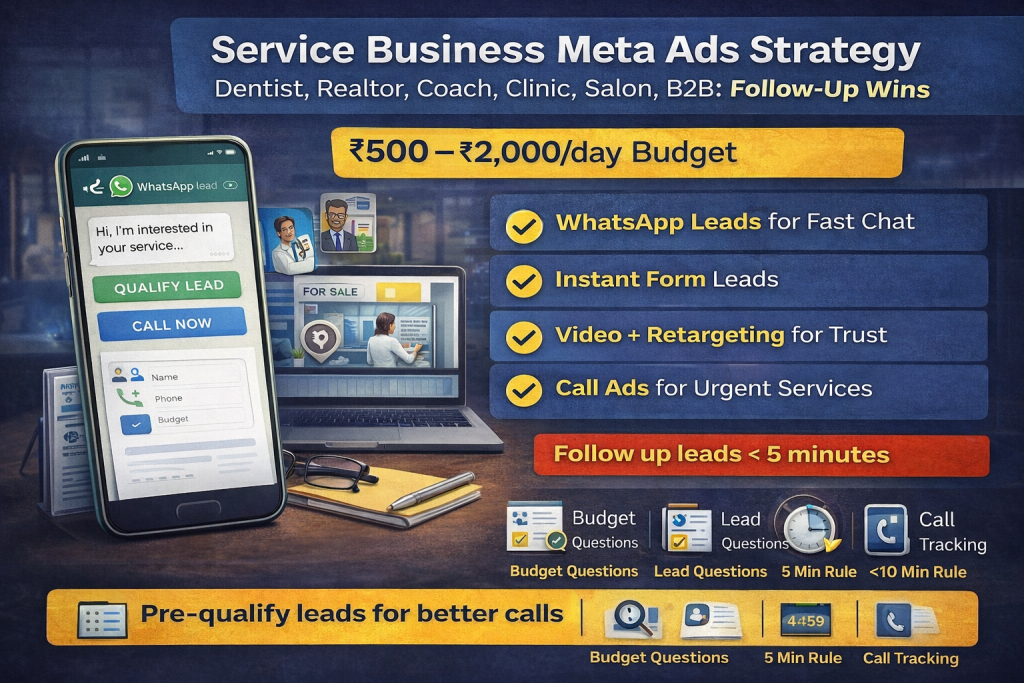 Meta ads for Service Buisness